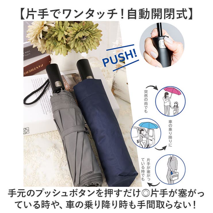 lupo 自動開閉65cm 8本骨雨傘 形状安定 | BACKYARD FAMILY | 詳細画像4 