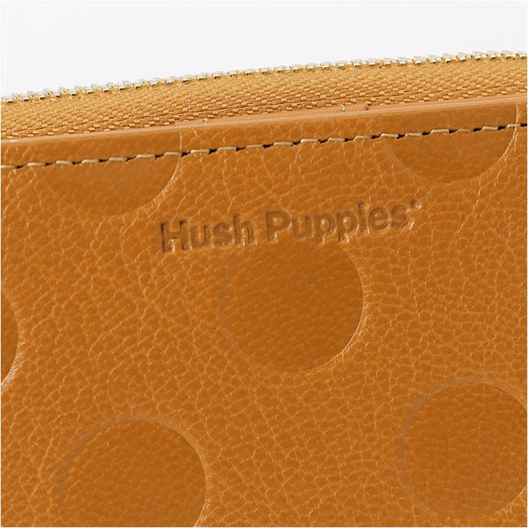 Hush Puppies ラウンドファスナー 二つ折り財布[品番