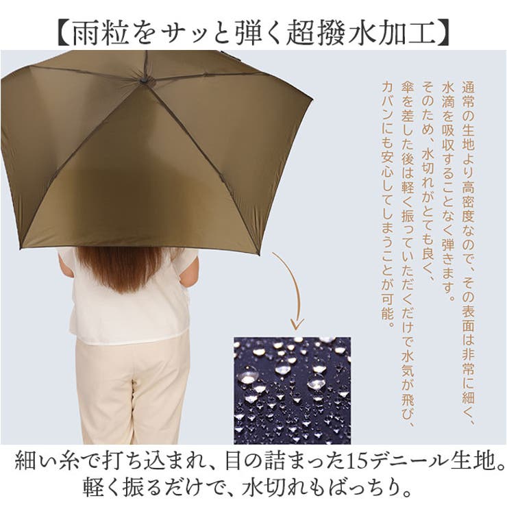 pokectプラス 超軽量カーボン雨傘 55 | BACKYARD FAMILY | 詳細画像5 