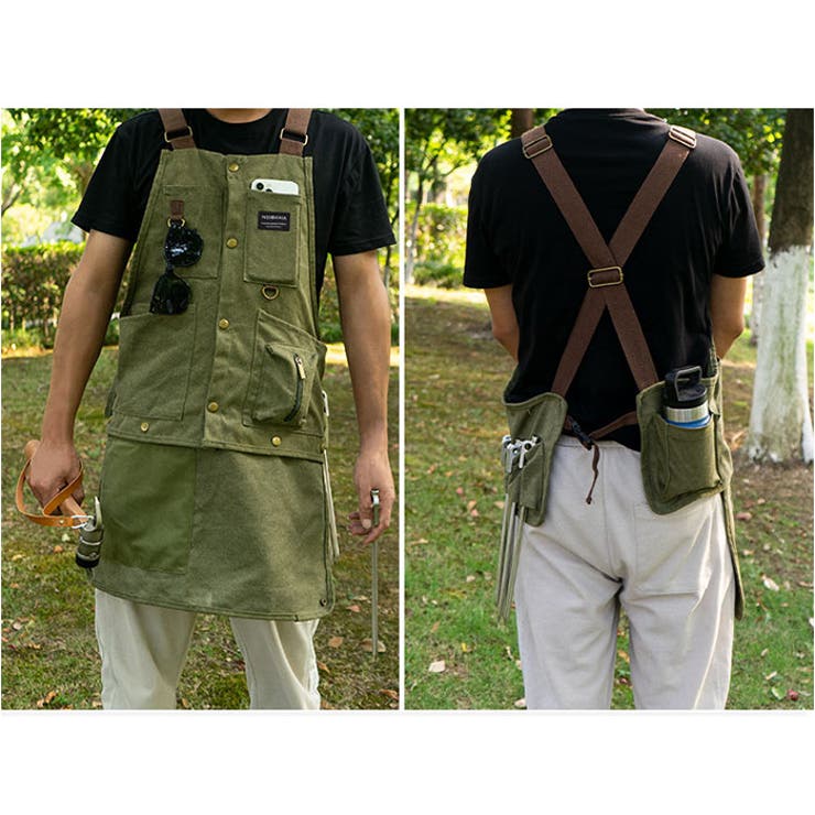 ベスト エプロン アウトドア キャンプ 2way | BACKYARD FAMILY | 詳細画像14 