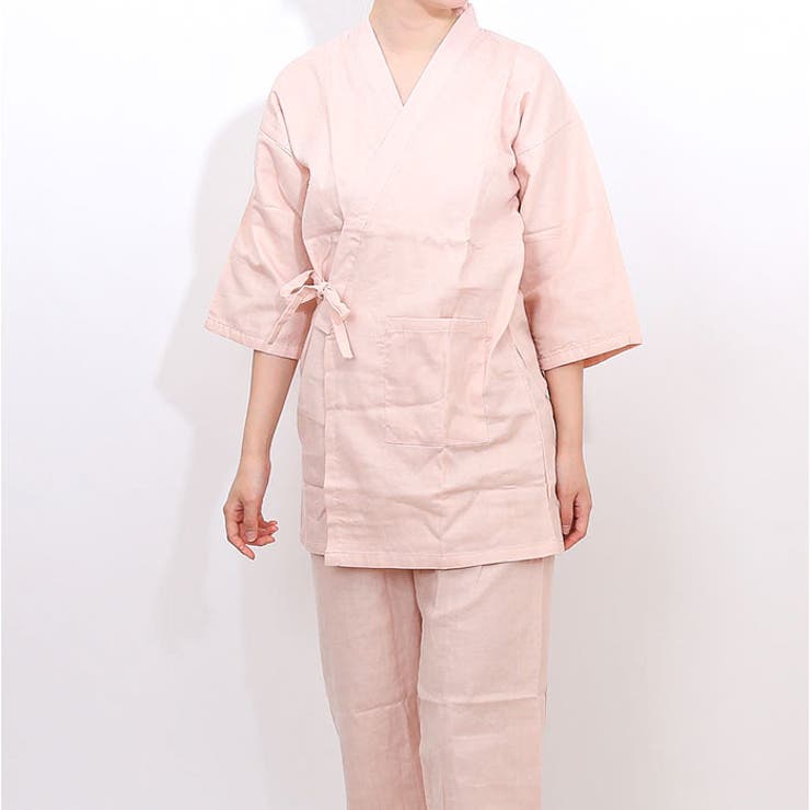 甚平 ルームウェア パジャマ セットアップ 和風[品番