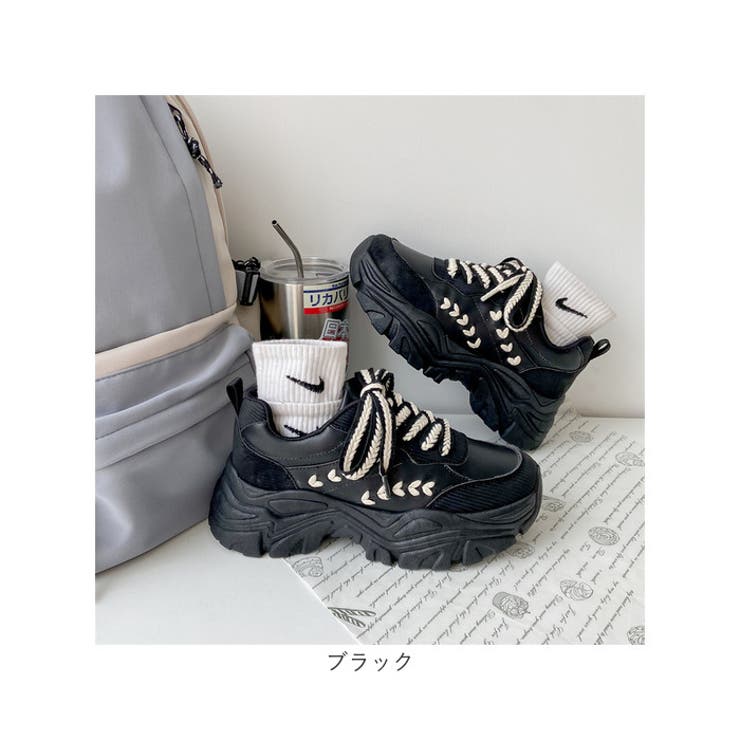 ダッドスニーカー 厚底 シューズ mmshoes20a[品番：BCYW0031989