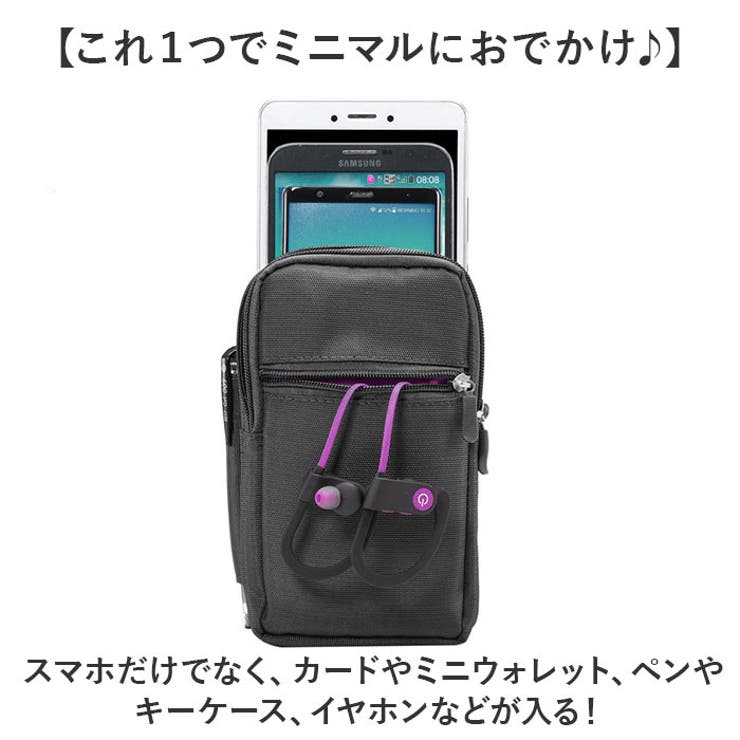 スマホポーチ おしゃれ 縦型 | BACKYARD FAMILY | 詳細画像6 