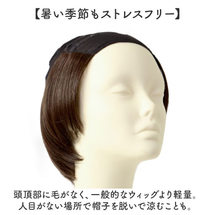 アンダー帽子ウィッグ【ニュアンスショートボブ】BO-20