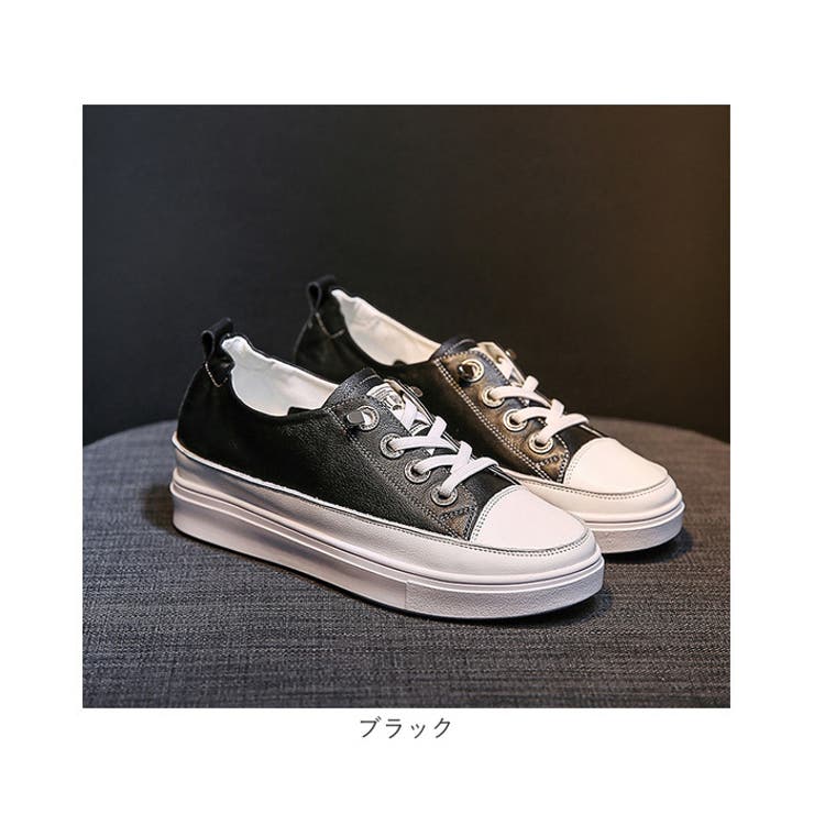 スニーカー 厚底 インヒール[品番：BCYW0031806]｜BACKYARD