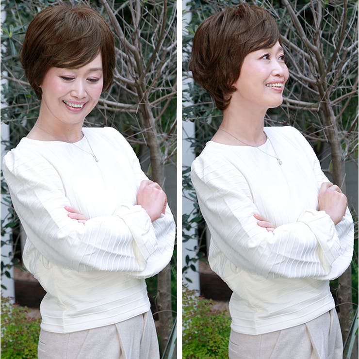 プレミアム白髪かくしウィッグ ナチュラルショートST-009 | BACKYARD FAMILY | 詳細画像4 