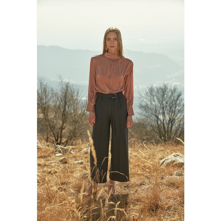 ベルトワイドパンツ | BACKYARD FAMILY | 詳細画像13 