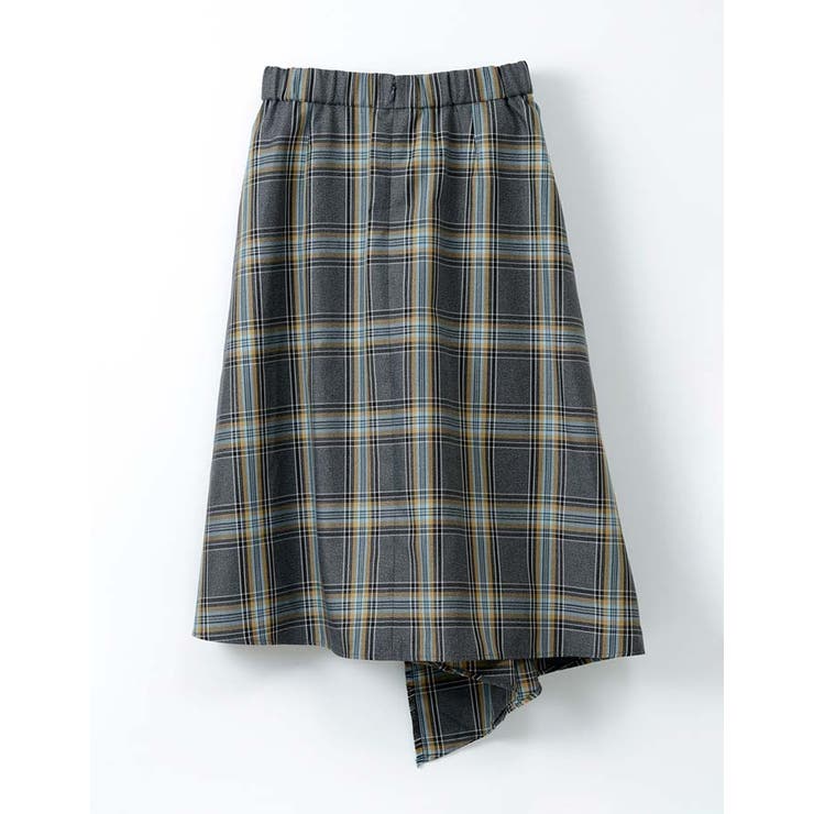 フリンジチェックスカート | BACKYARD FAMILY | 詳細画像8 