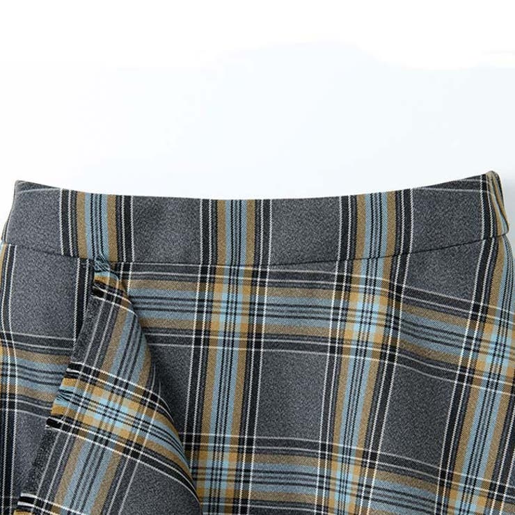 フリンジチェックスカート | BACKYARD FAMILY | 詳細画像9 