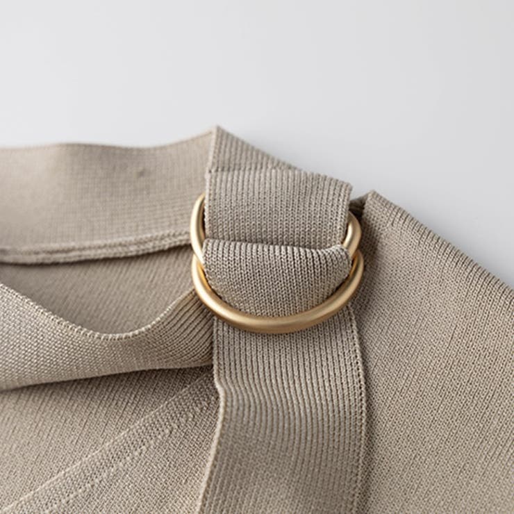 ラウンドヘムニットベスト | BACKYARD FAMILY | 詳細画像3 