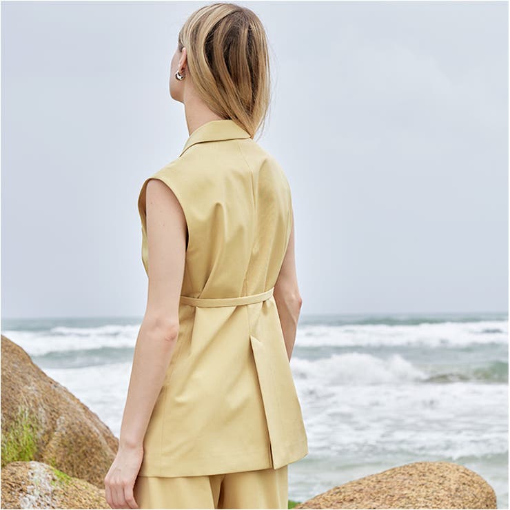 スリーブレスジャケット | BACKYARD FAMILY | 詳細画像3 