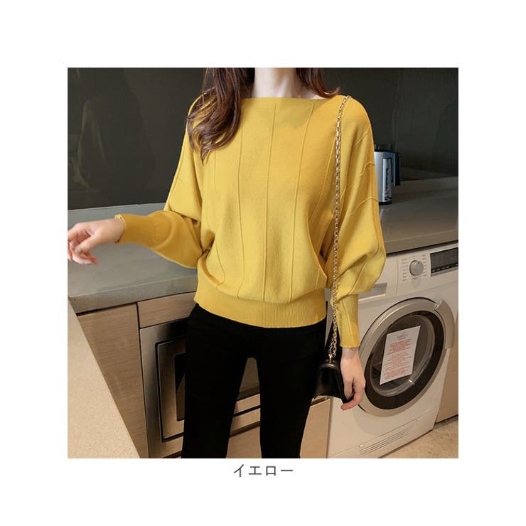 ニットトップス きれいめ 体型カバー | BACKYARD FAMILY | 詳細画像16 