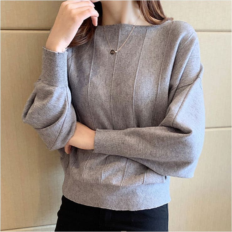 ニットトップス きれいめ 体型カバー | BACKYARD FAMILY | 詳細画像5 