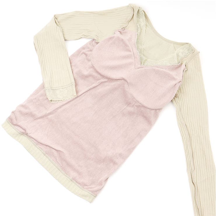 カップインインナー ふんわり裏起毛 長袖 mminnerci3b | BACKYARD FAMILY | 詳細画像12 