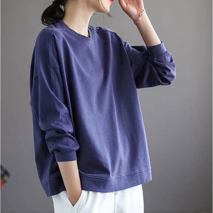 長袖Ｔシャツ 無地 レディースファション カジュアル トップス | BACKYARD FAMILY | 詳細画像9 