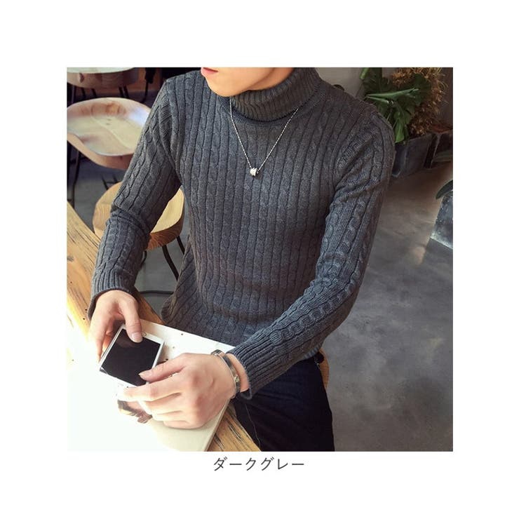 ニット セーター タートルネック | BACKYARD FAMILY | 詳細画像11 