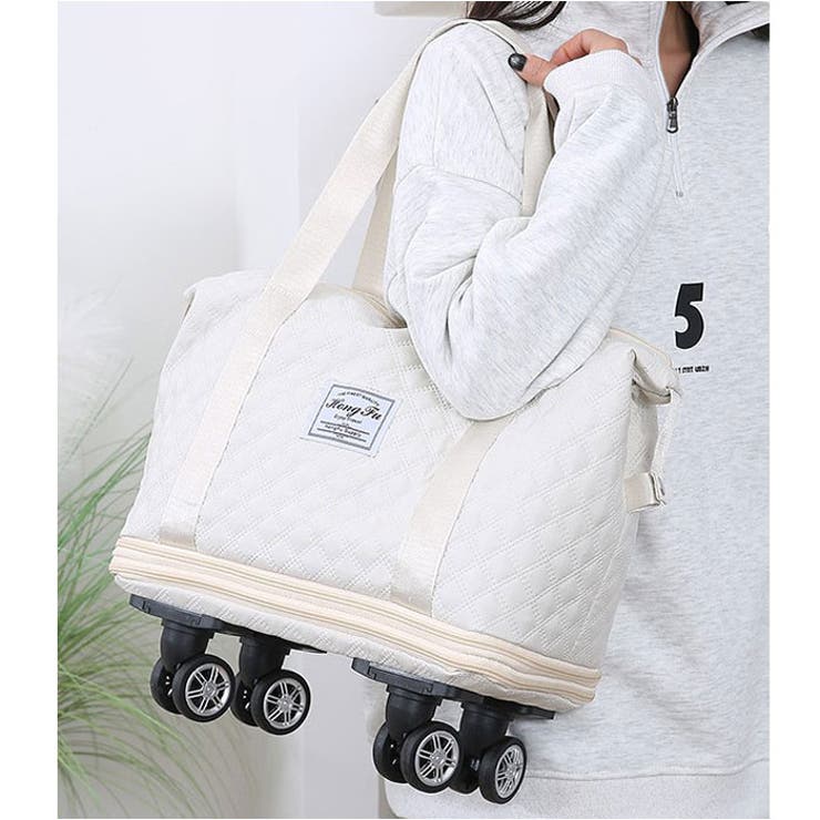 ボストンバッグ 軽量 拡張可 大容量 キャスター付き | BACKYARD FAMILY | 詳細画像12 