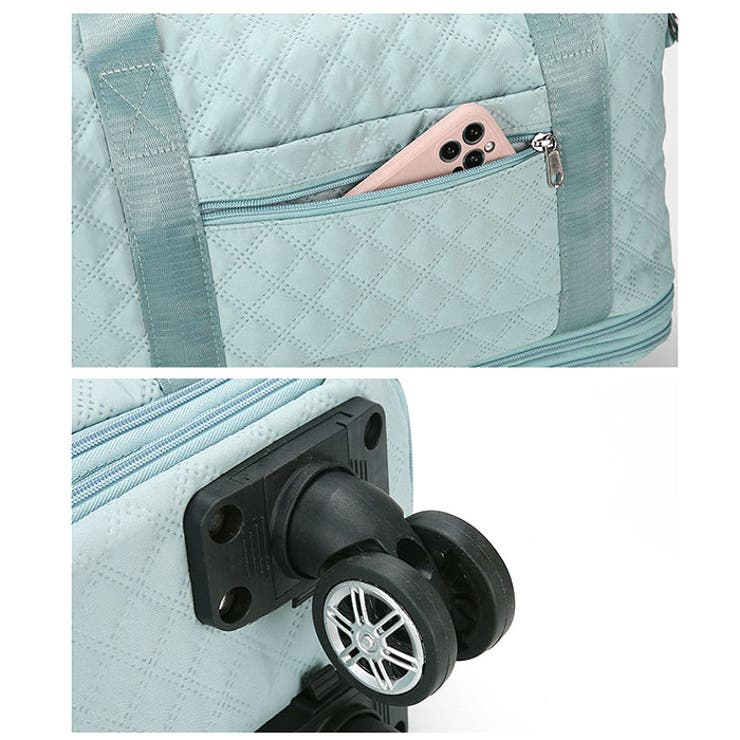 ボストンバッグ 軽量 拡張可 大容量 キャスター付き | BACKYARD FAMILY | 詳細画像17 