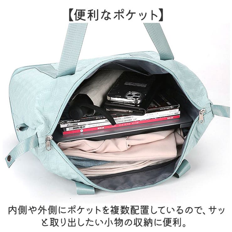 ボストンバッグ 軽量 拡張可 大容量 キャスター付き | BACKYARD FAMILY | 詳細画像7 