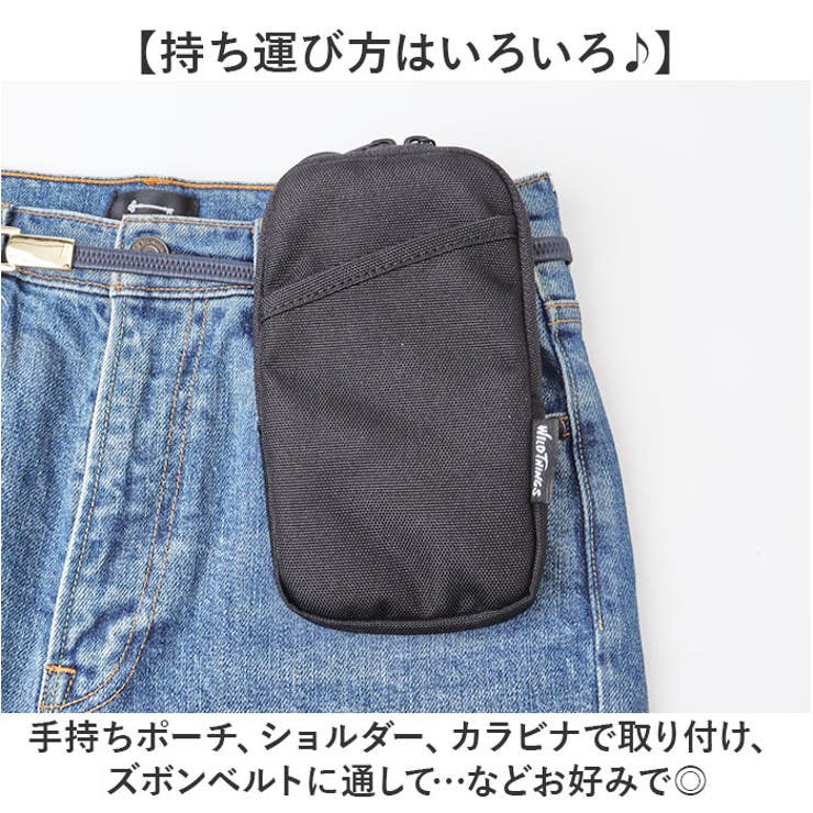 WILD THINGS ストライプポーチ | BACKYARD FAMILY | 詳細画像8 