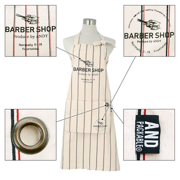 アンドパッカブル andpackable エプロン | BACKYARD FAMILY | 詳細画像9 