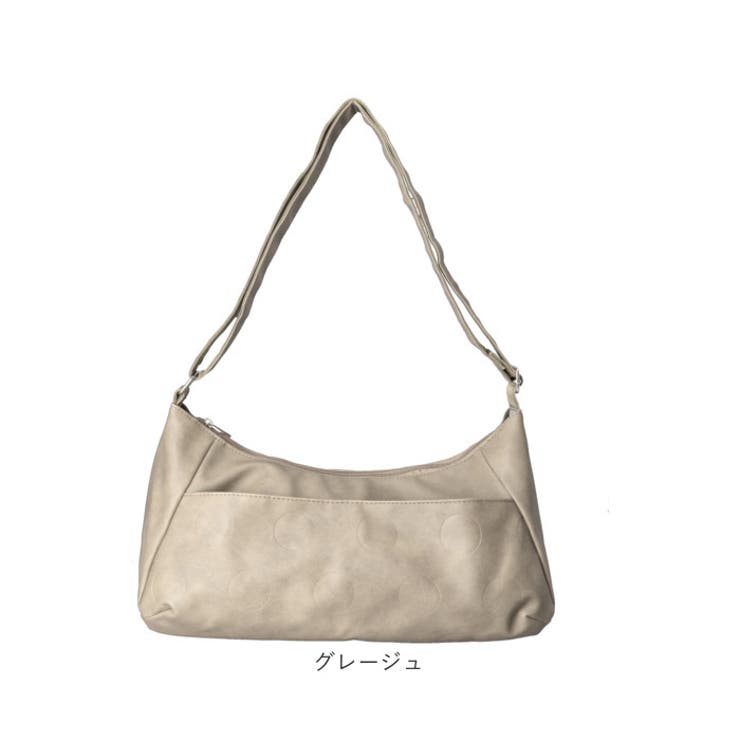 ドットカラー合皮 ショルダーバッグ[品番：BCYW0032647