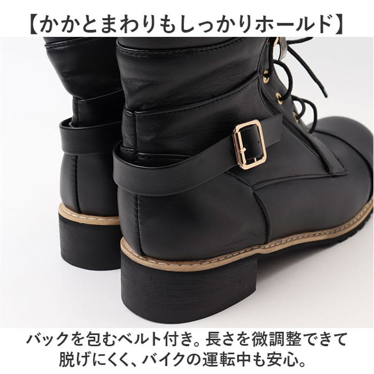 Buggy バギー チャレンジャー ショートブーツ ブラック 25.0㎝ 未使用 B073-01-25.0 バイク ライディング