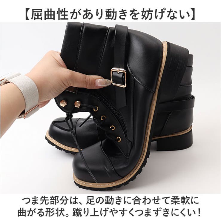 バイクブーツ メンズ オートバイ靴[品番：BCYW0033745
