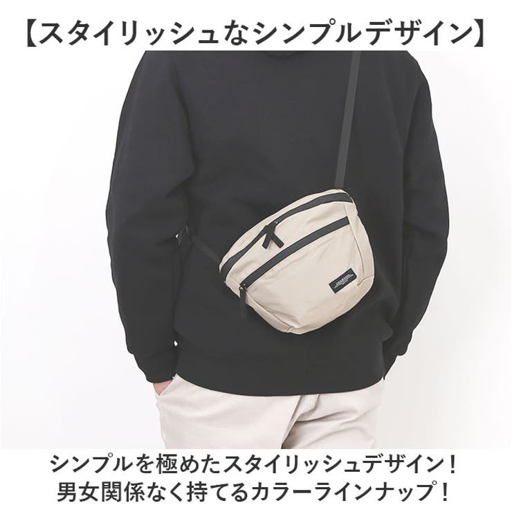 ナイロンショルダー ウエストバッグ[品番：BCYW0033637