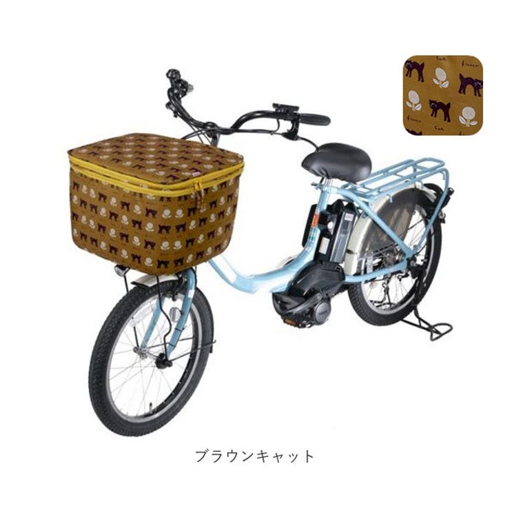 2段式前カゴカバー ネコ柄シリーズ | BACKYARD FAMILY | 詳細画像14 