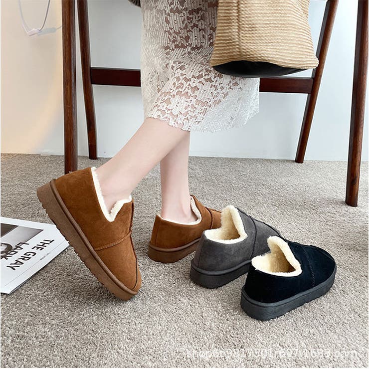 ムートンブーツ ブラウン スリッポン UGG ブラウン スリッポン ムートンブーツ