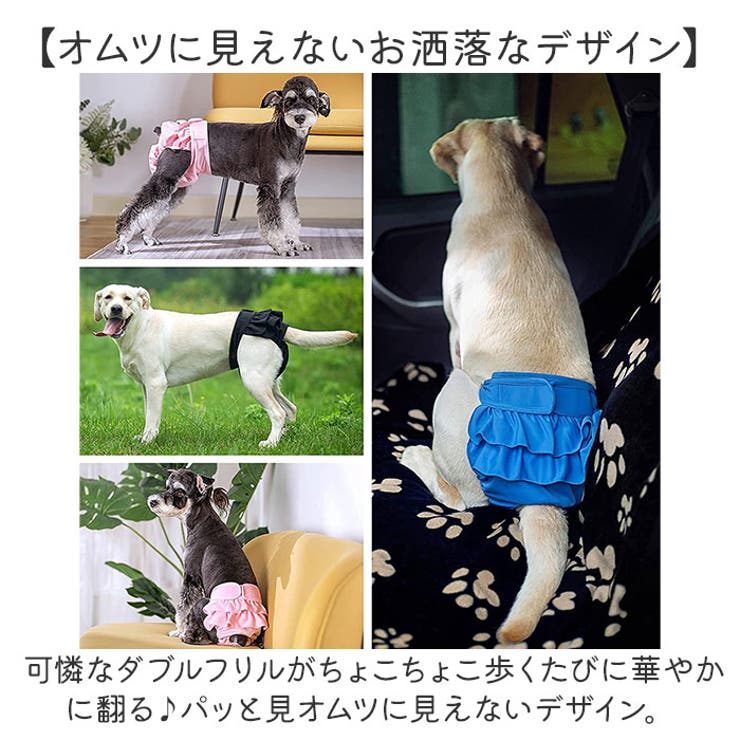 マナーパンツ サニタリー パンツ 犬 メス | BACKYARD FAMILY | 詳細画像3 