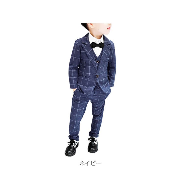 チェック柄 キッズフォーマルスーツ | BACKYARD FAMILY | 詳細画像15 