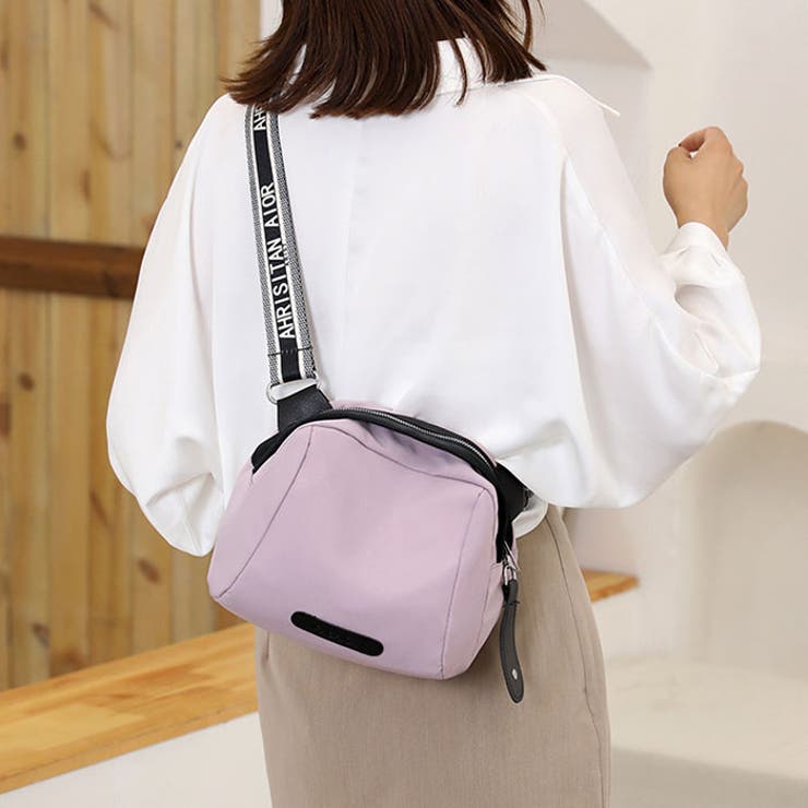 MINI NYLON SHOULDER BAG ブラック - BAGGU Japan