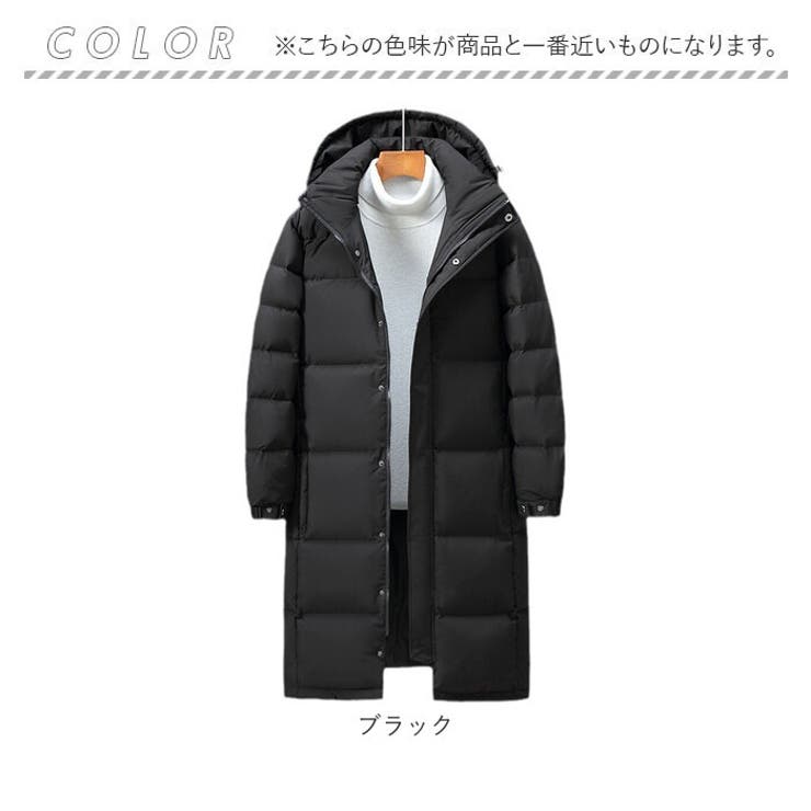 中綿ロングコート ベンチコート レディース メンズ[品番