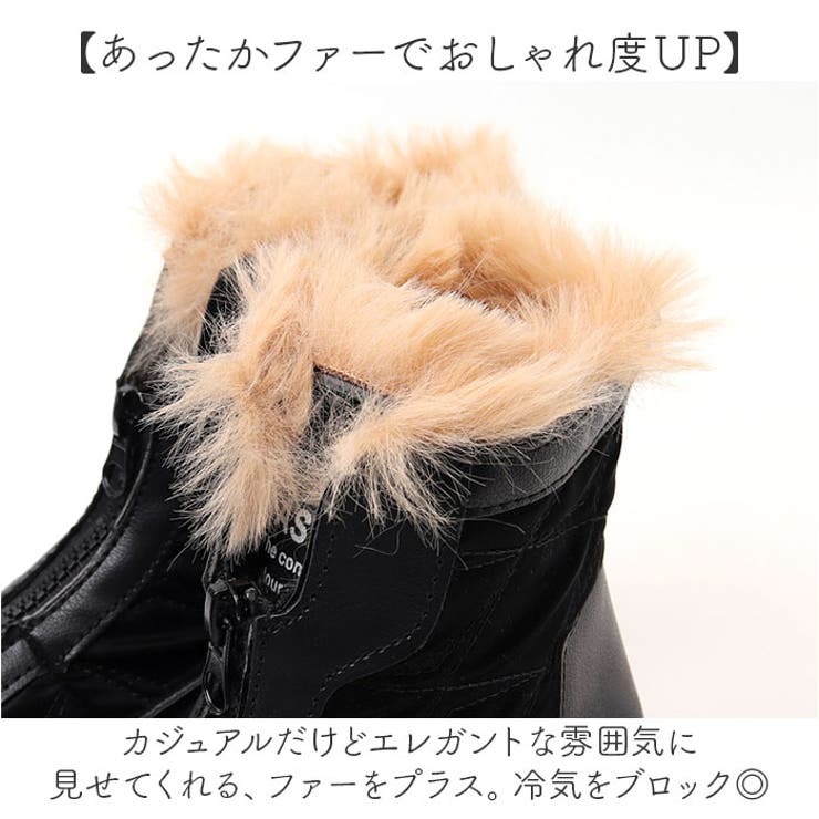 キルティングスノーブーツ 防寒 | BACKYARD FAMILY | 詳細画像4 