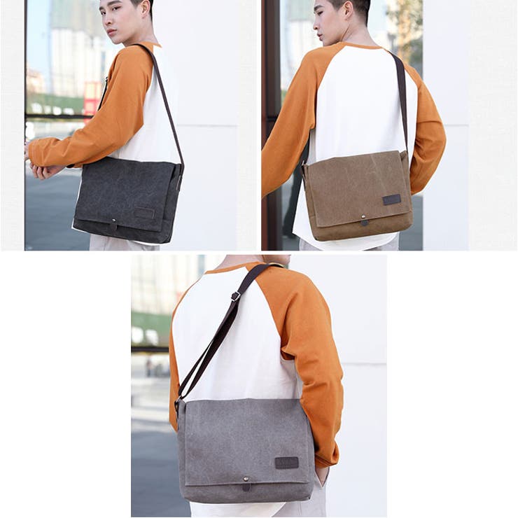 ショルダーバッグ メンズ 大容量[品番：BCYW0033557]｜BACKYARD FAMILY