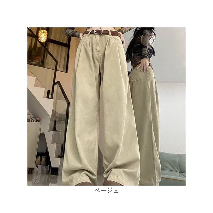 ワイドパンツ ゆったり レディース | BACKYARD FAMILY | 詳細画像13 