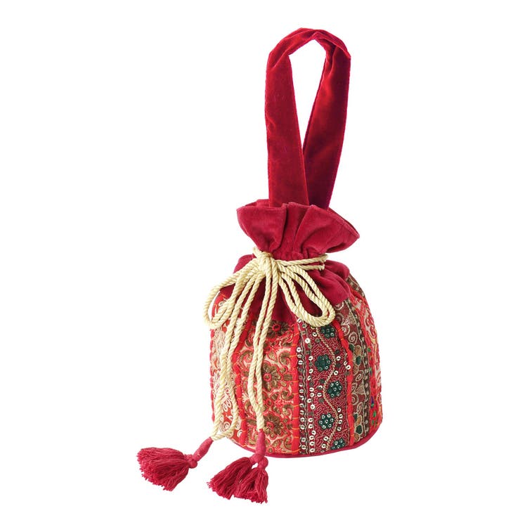 カンバディアパッチ 巾着バッグ | BACKYARD FAMILY | 詳細画像2 