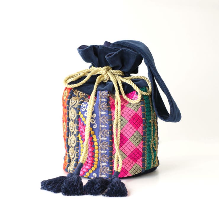 カンバディアパッチ 巾着バッグ | BACKYARD FAMILY | 詳細画像7 