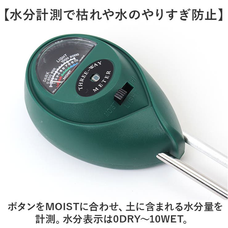 土壌 測定器 3in1 | BACKYARD FAMILY | 詳細画像6 