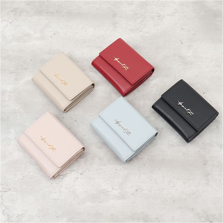 オンラインショップ クリアポケット ボックスコイン三つ折財布[品番：BCYW0033767 ファンデーション