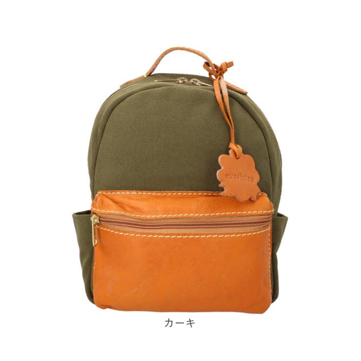 zucchero キャンバスxカウレザー リュック[品番：BCYW0033303