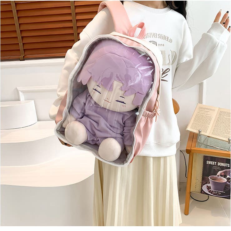 痛リュック 痛バッグ 推し活 仕切り[品番：BCYW0033698