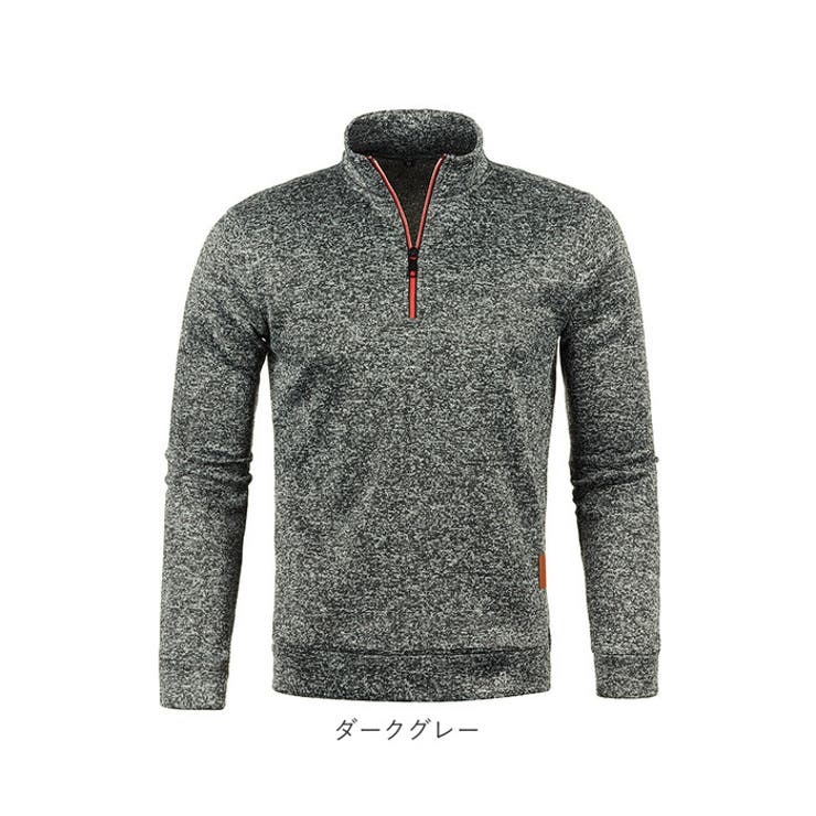 ハイネック カットソー ハーフジップ メンズ | BACKYARD FAMILY | 詳細画像13 
