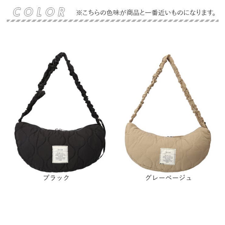 Rename キルティング ギャザー ショルダーバッグ[品番：BCYW0033734