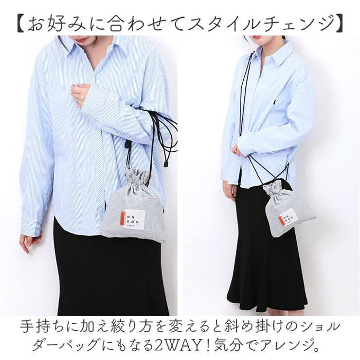 ONDOO byWpc. ラメ2WAY巾着バッグ[品番：BCYW0033491]｜BACKYARD