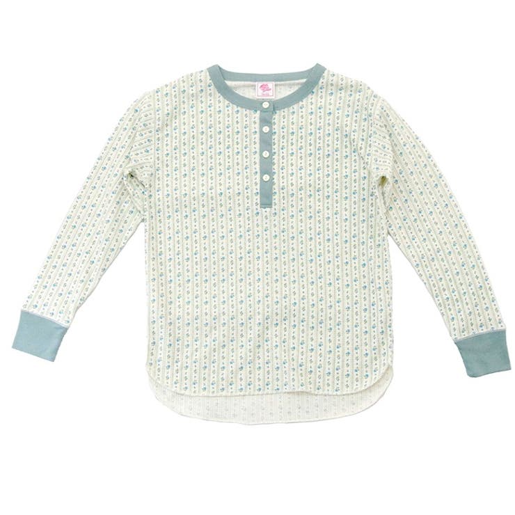 JEMORGAN レディース 花柄クレリックヘンリー L/S Tee | BACKYARD FAMILY | 詳細画像11 