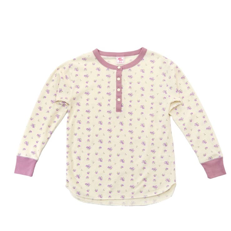 JEMORGAN レディース 花柄クレリックヘンリー L/S Tee | BACKYARD FAMILY | 詳細画像17 