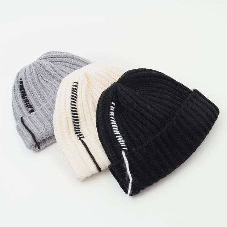 ステッチラインニット帽[品番：BCYW0033318]｜BACKYARD FAMILY